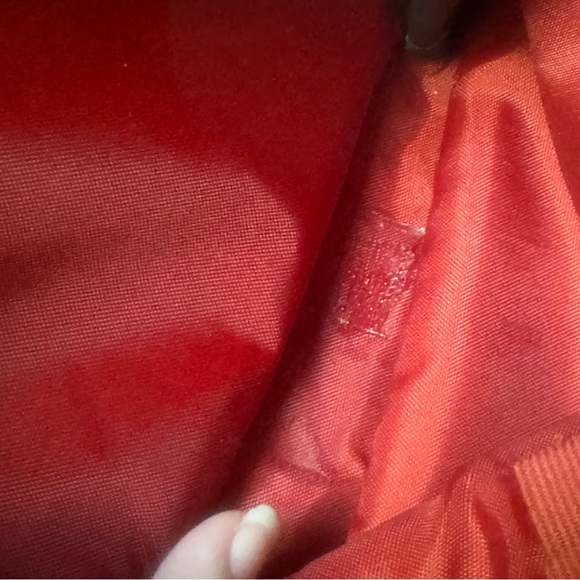 Eddie Bauer brown nylon crossbody bag purse multi-compartments - Picture 9 of 9